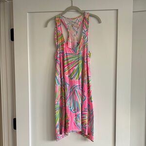 Lilly Pulitzer relaxed fit dress/ swim coverup size S
